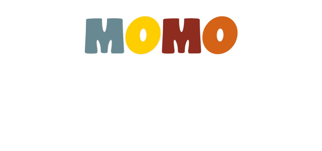 Schriftzug Momo